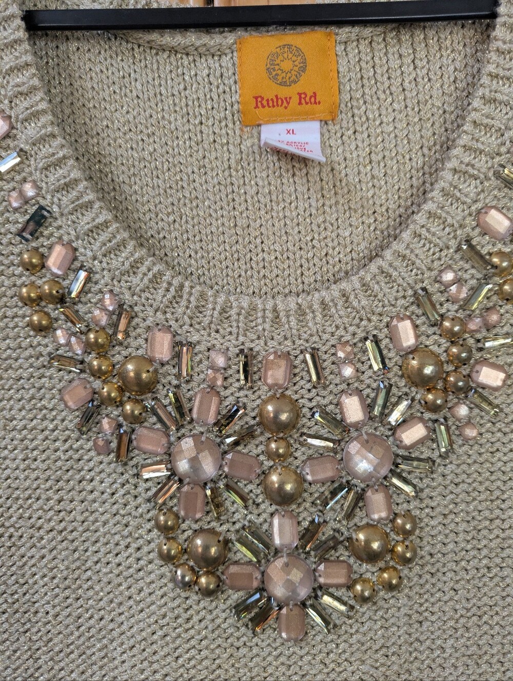 Ruby Rd Knit Vest/Tank XL - Picture 2 of 3